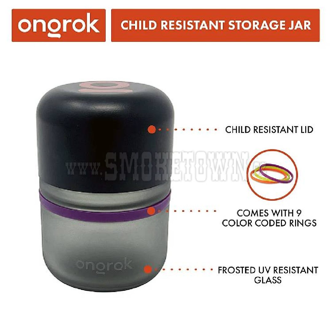 UV chráněná dětemvzdorná sklenice (80ml) ONGROK