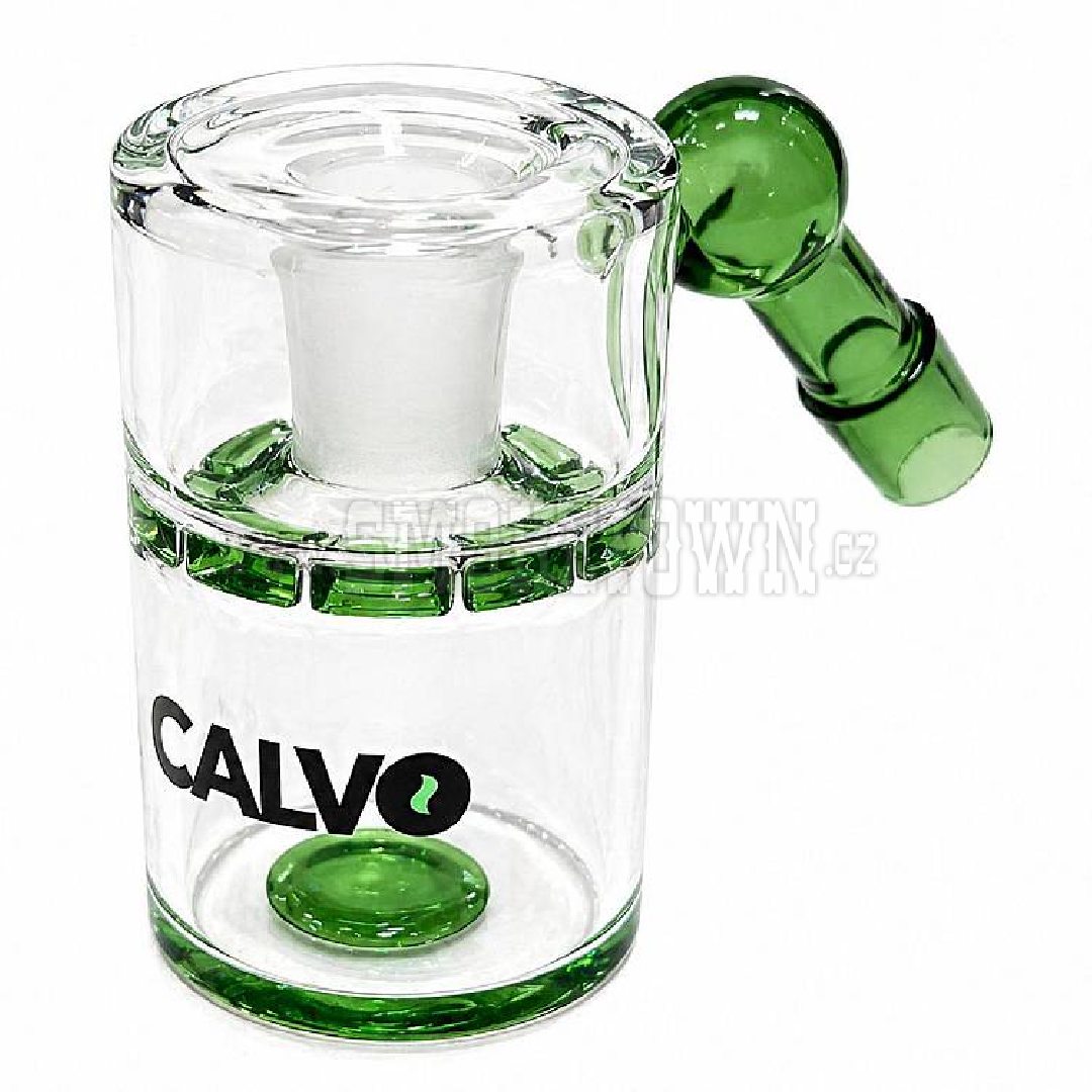 Calvo Dry Ash Catcher Green 45° – 14 mm
