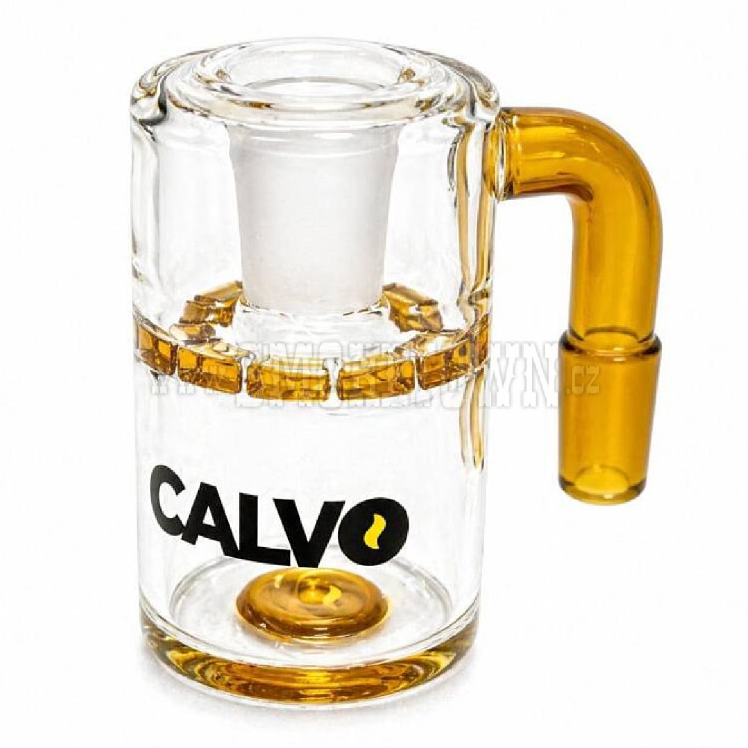 Calvo Dry Ash Catcher Yellow 90° – 14 mm