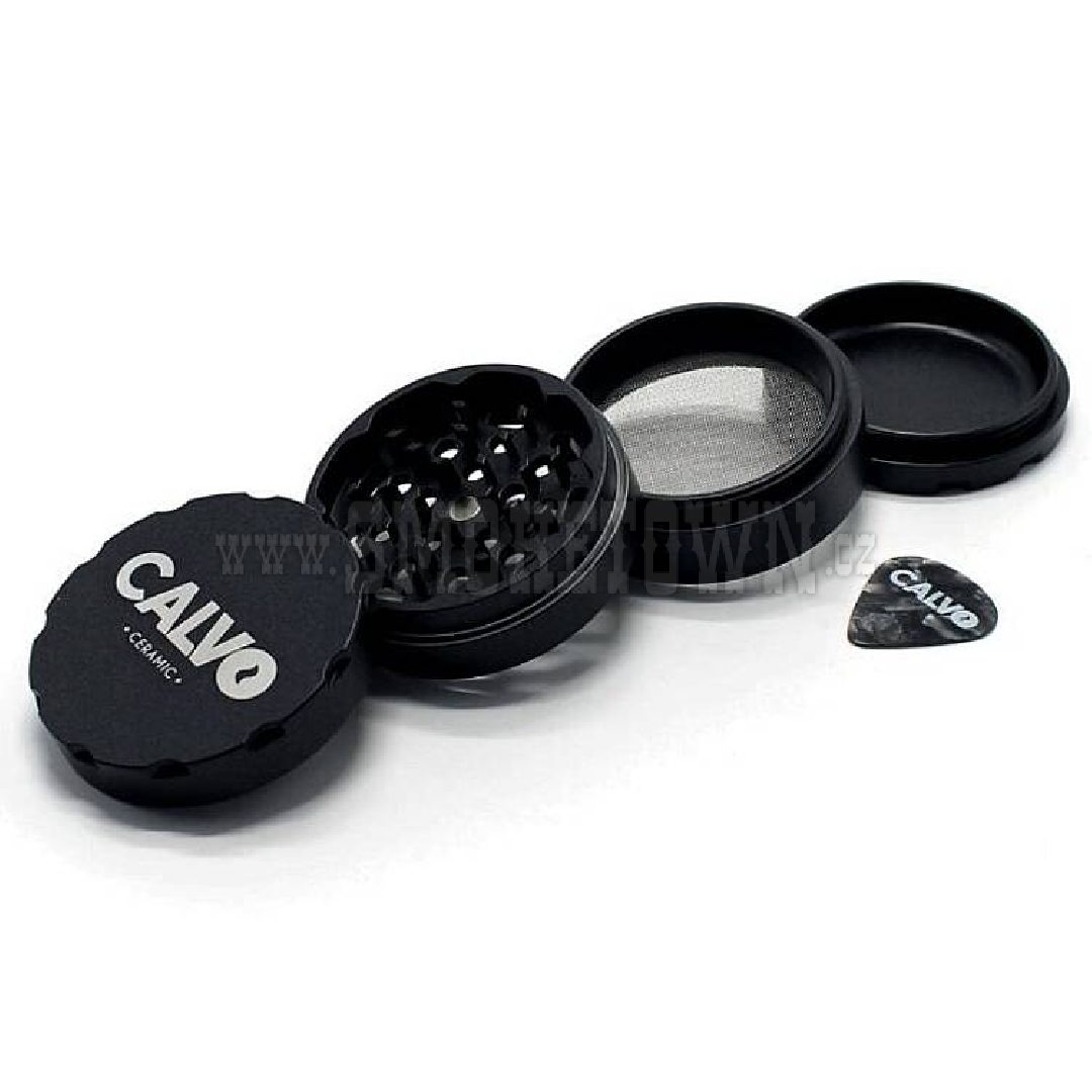 Calvo Ceramic Grinder Matte Charcoal – 63 mm 2