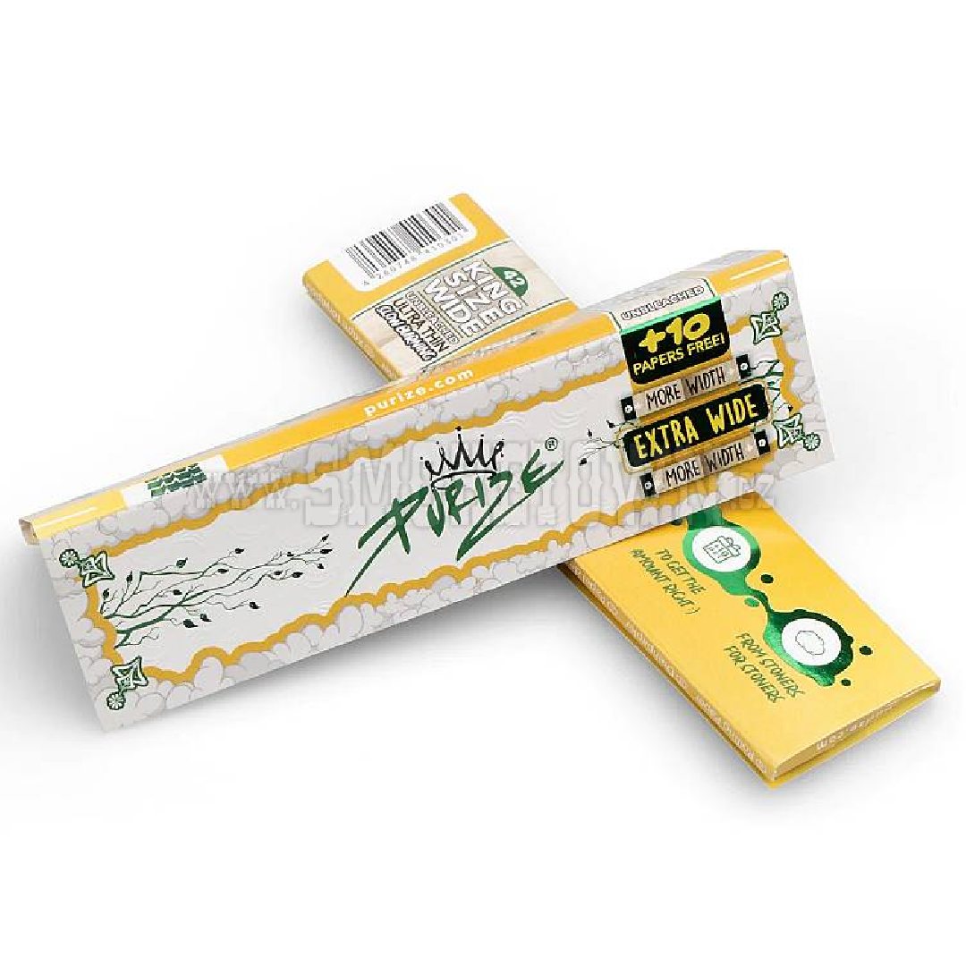 PURIZE Papírky king size wide