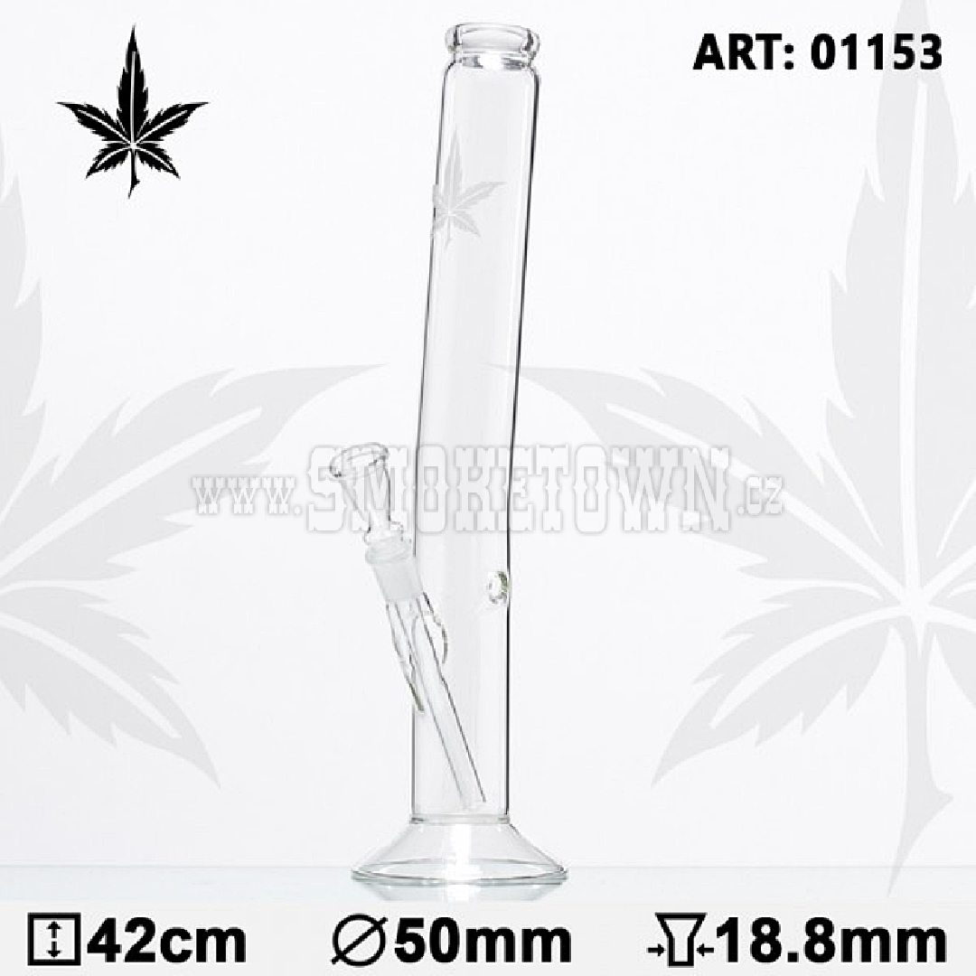 Leaf Hangover Glass Bong 42cm