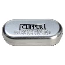 Kovový Clipper s krabičkou barevný 2
