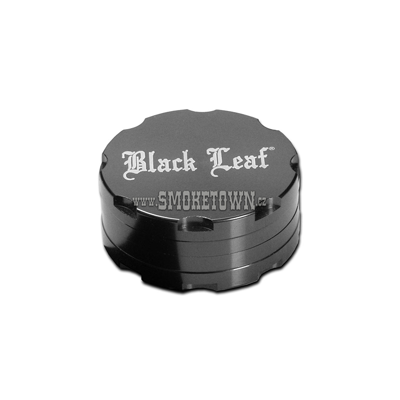 Al. Grinder 2part Black Leaf grey