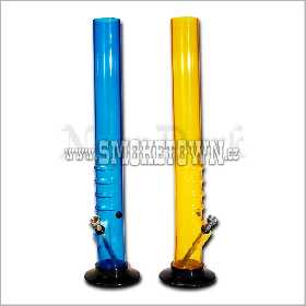 Acryl Bong Boxed Blue or Yellow 45cm