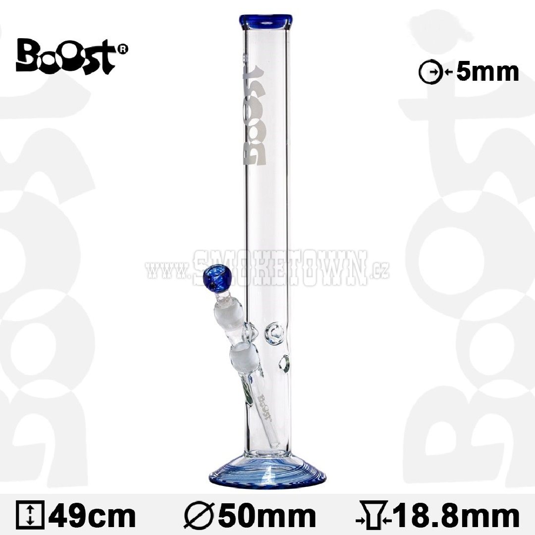 Boost ICE Glass Bong Straight 49cm