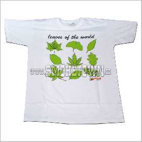 Tričko Leaves Of the World