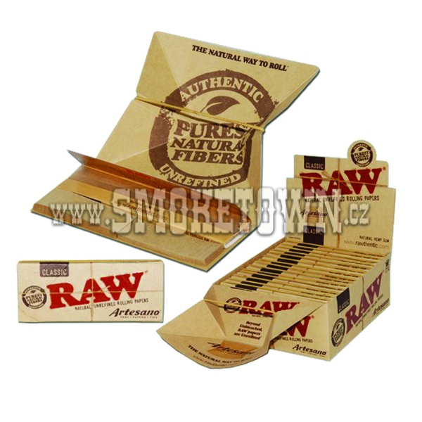 RAW KS Slim Artesano Paper + Tips + Tray